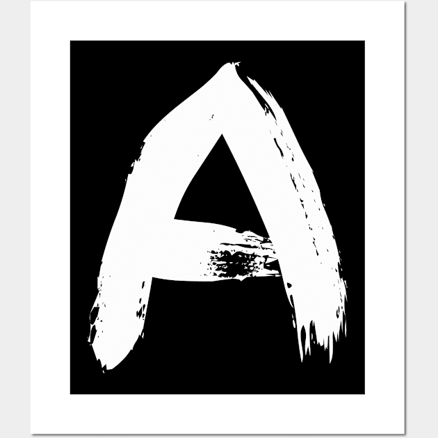 Letter A Wall Art by EriEri